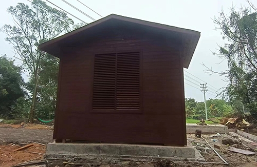 海南洋浦污水设备小木屋