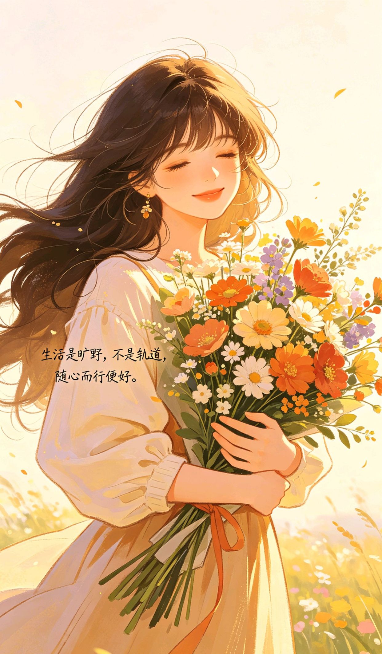 开心快乐幸福七言诗，8个字高情商发圈
